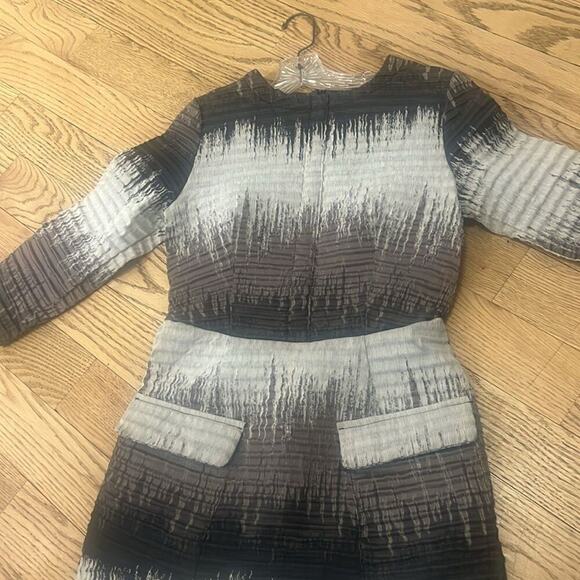 OLLY + ELIZABETH BEAUTIFUL ARTISY CRINKLED FIT &‎ FLARE DRESS SIZE XS - Picture 3 of 9